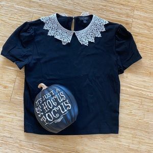 Widow Black Sabrina Cosplay witchy top